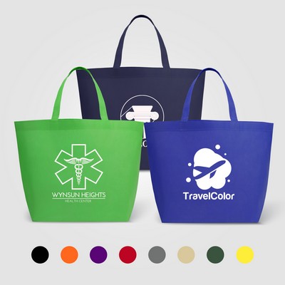 Julian - Non-Woven Shopping Tote Bag - Silkscreen
