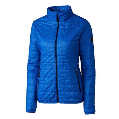 Cutter and Buck Ladies Rainier PrimaLoft® Eco Insulated Full Zip Puffer Jacket