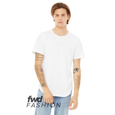 BELLA+CANVAS FWD Fashion Men's Curved Hem Short Sleeve T-Shirt