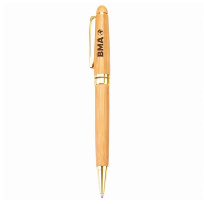 Solstia Gold Metal Twist-Action Ballpoint Pen